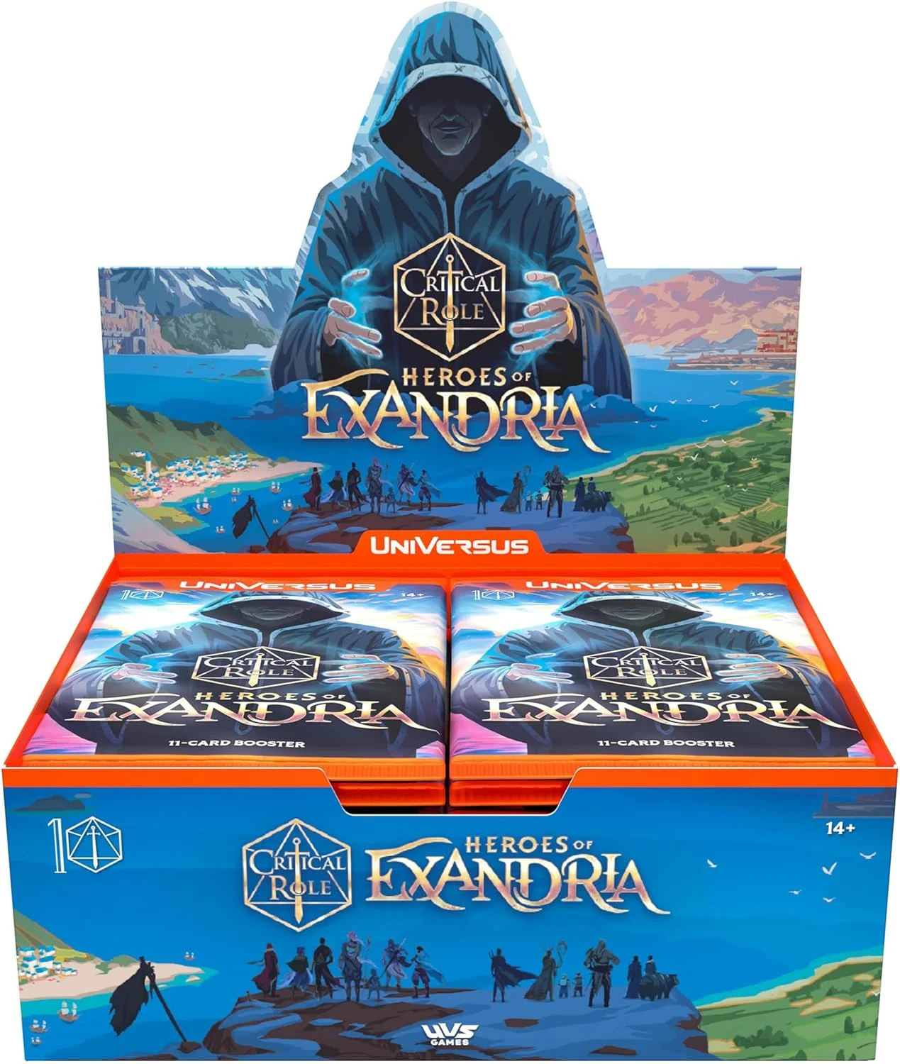 UniVersus: Critical Role: Heroes of Exandria - Booster Display - Includes 24 Booster Packs