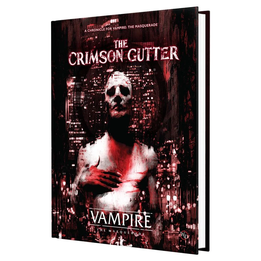 Vampire the Masquerade 5th Ed Crimson Gutter Chronicle Book