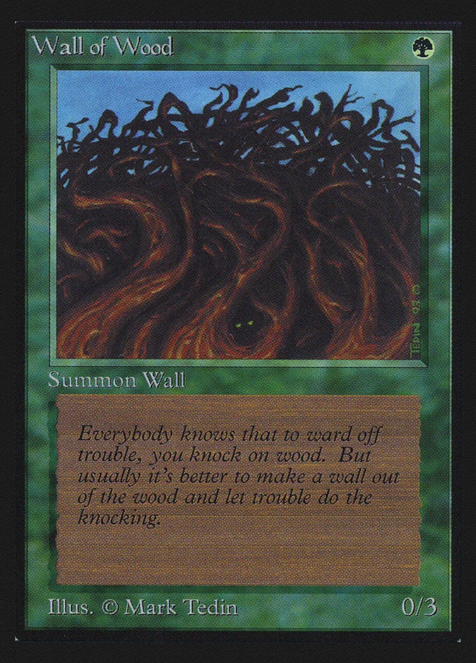 Wall of Wood [Collectors' Edition]