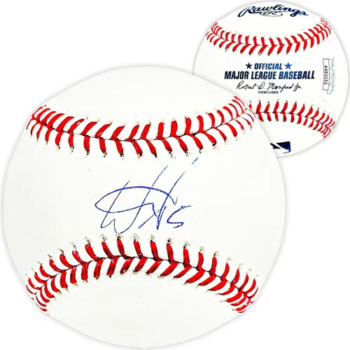 Wander Franco Autographed Official MLB Baseball Tampa Bay Rays JSA Stock #215879