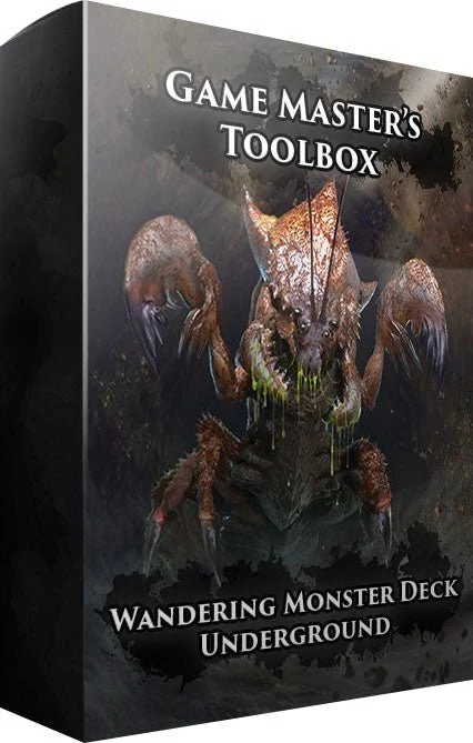 Wandering Monsters Deck: Underground