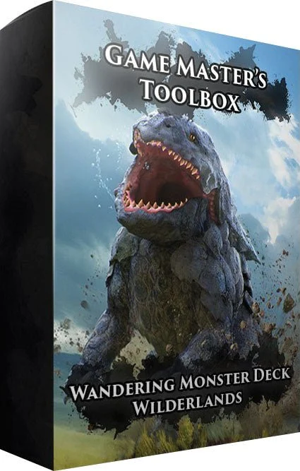 Wandering Monsters Deck: Wilderlands