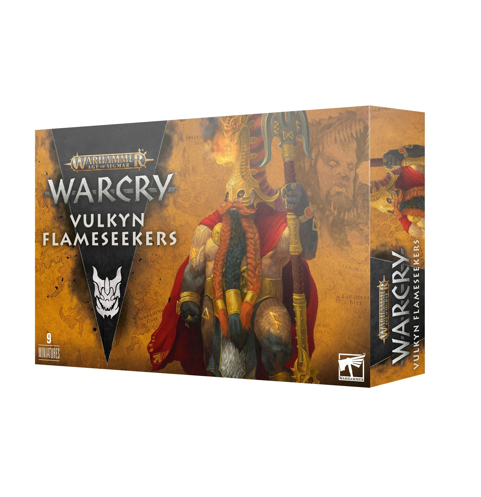 Warcry Fyreslayers Vulkyn Flameseekers