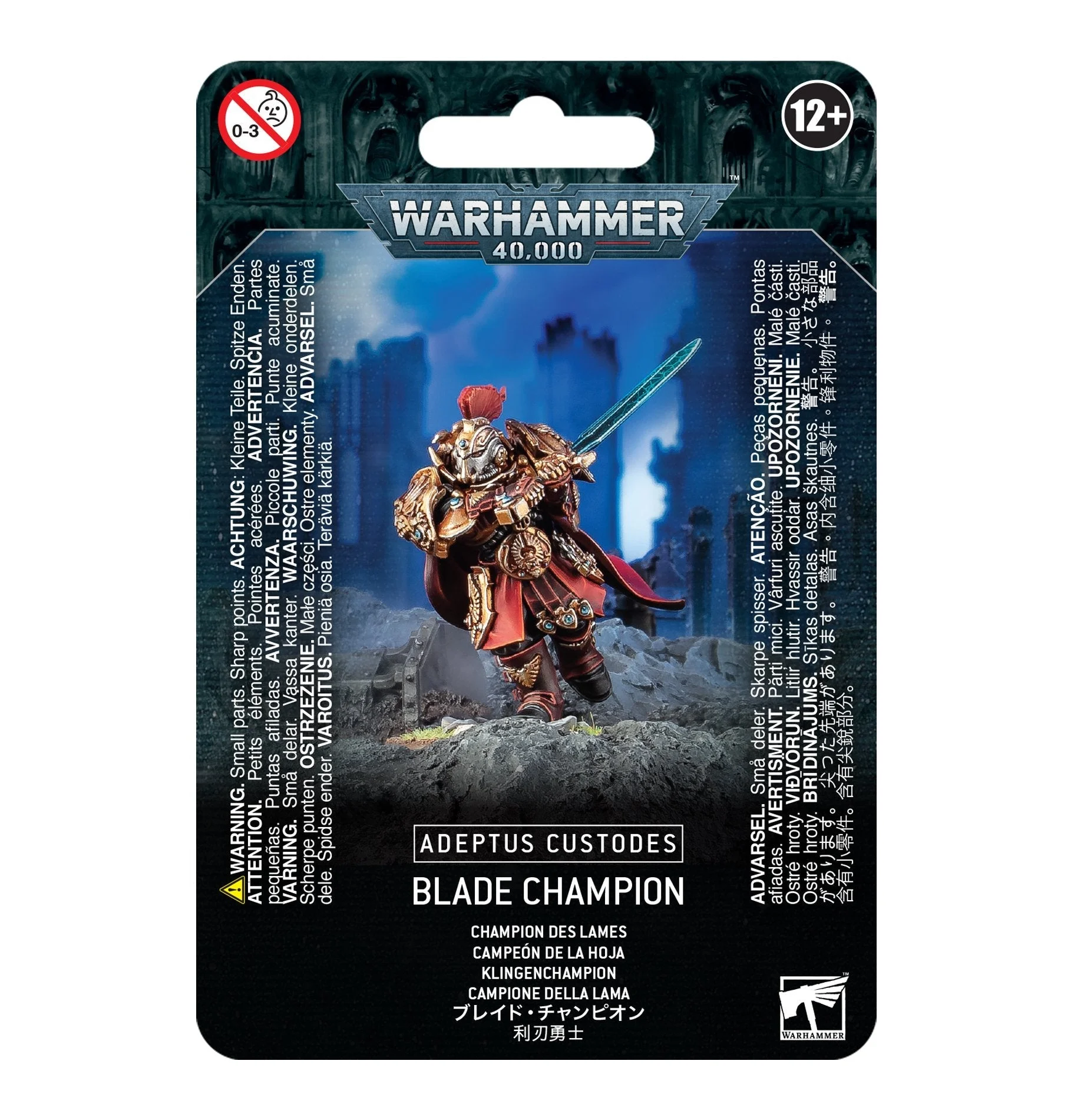 Warhammer 40K Adeptus Custodes Blade Champion