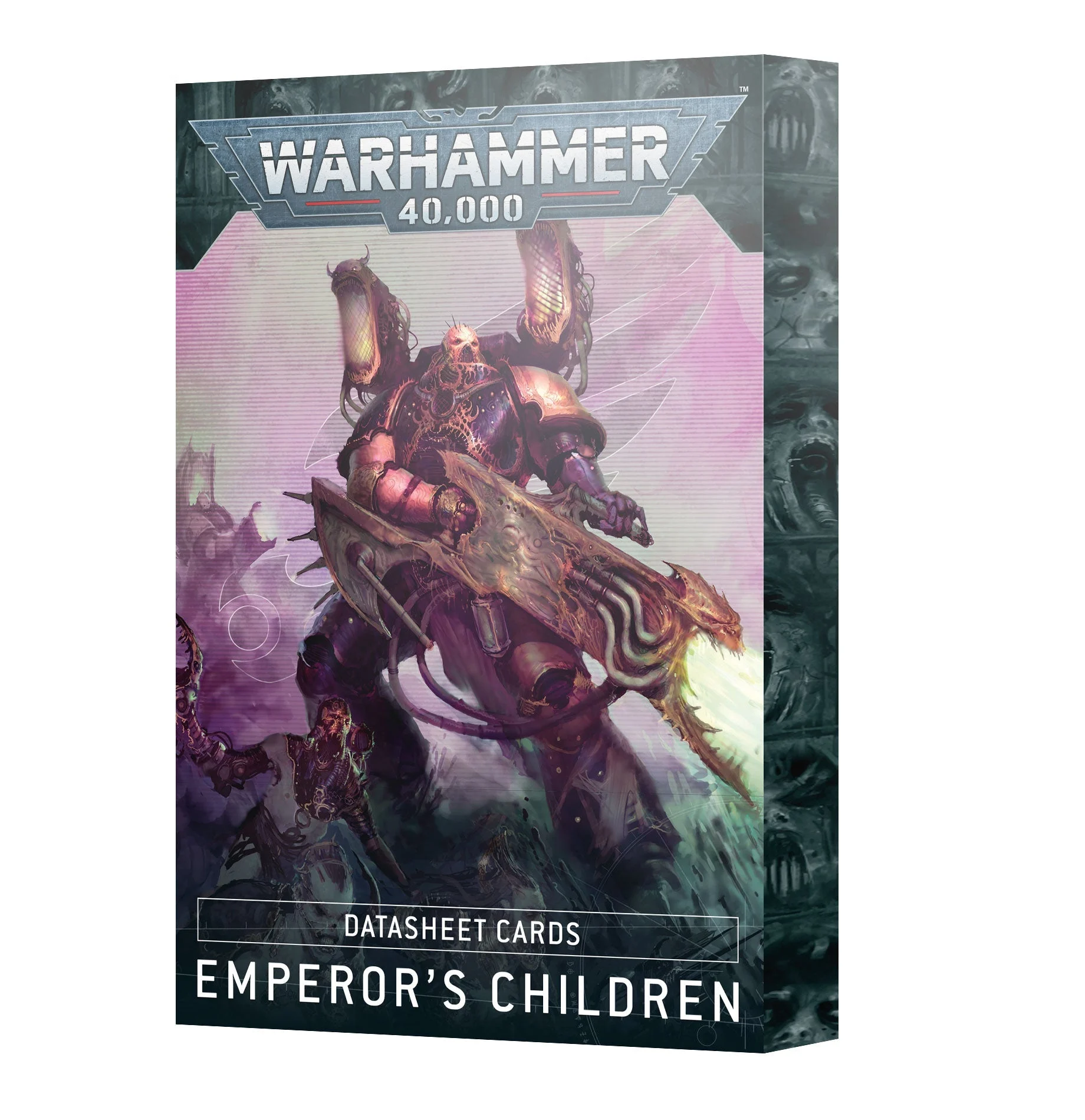 Warhammer 40K Datasheet Cards Emperor's Children