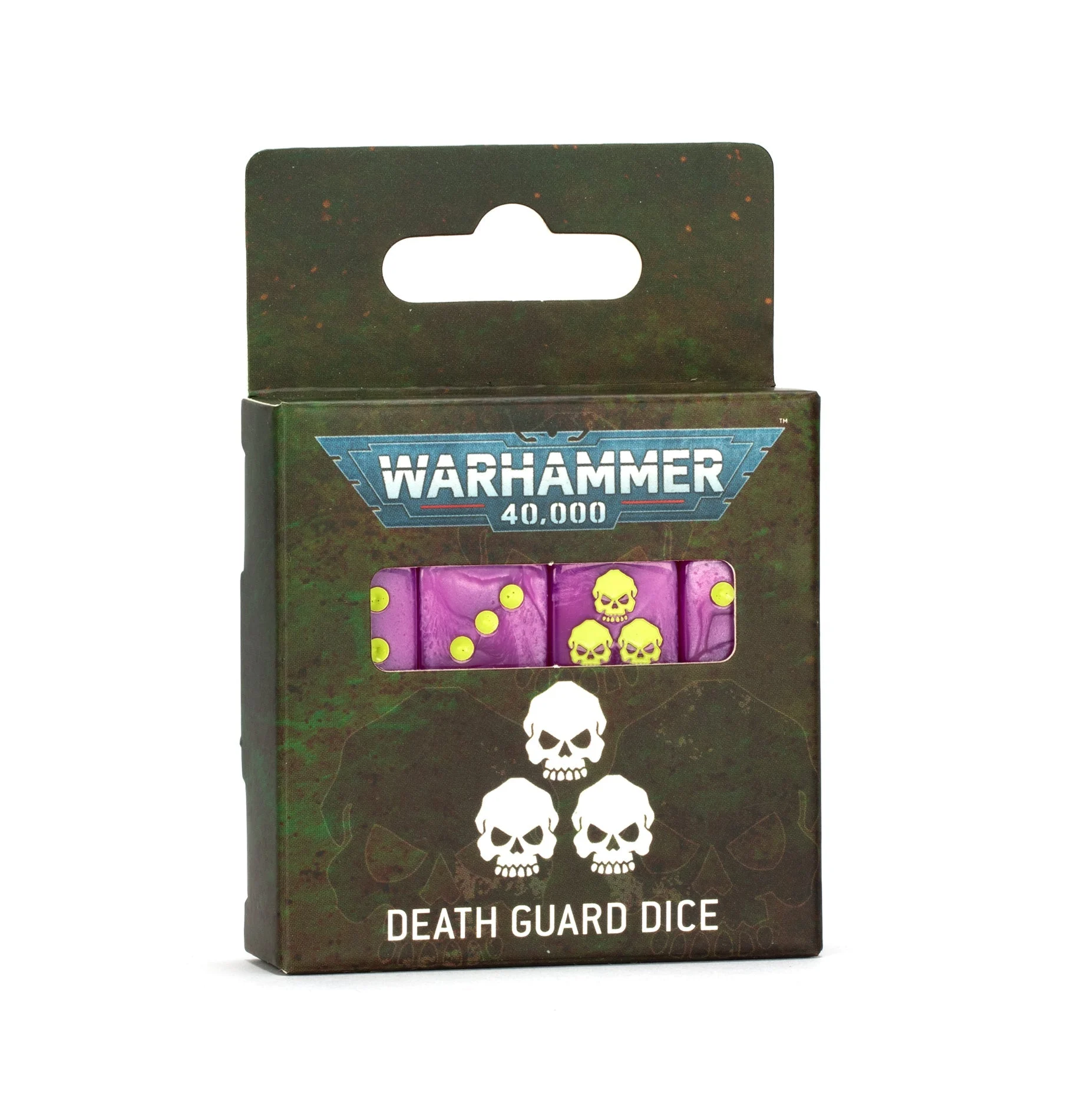 Warhammer 40K Death Guard Dice Set