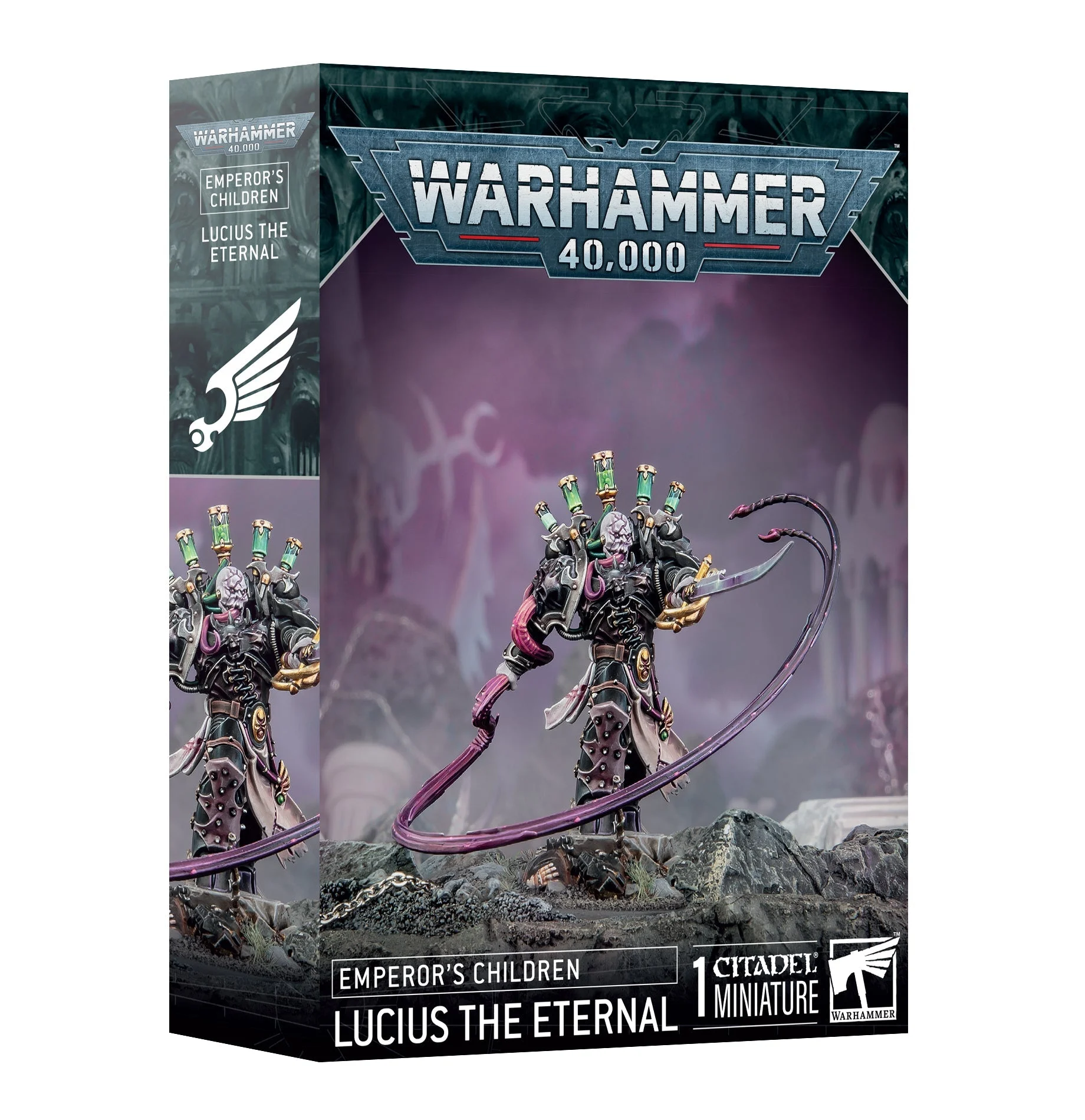 Warhammer 40K Emperor's Children Lucius the Eternal