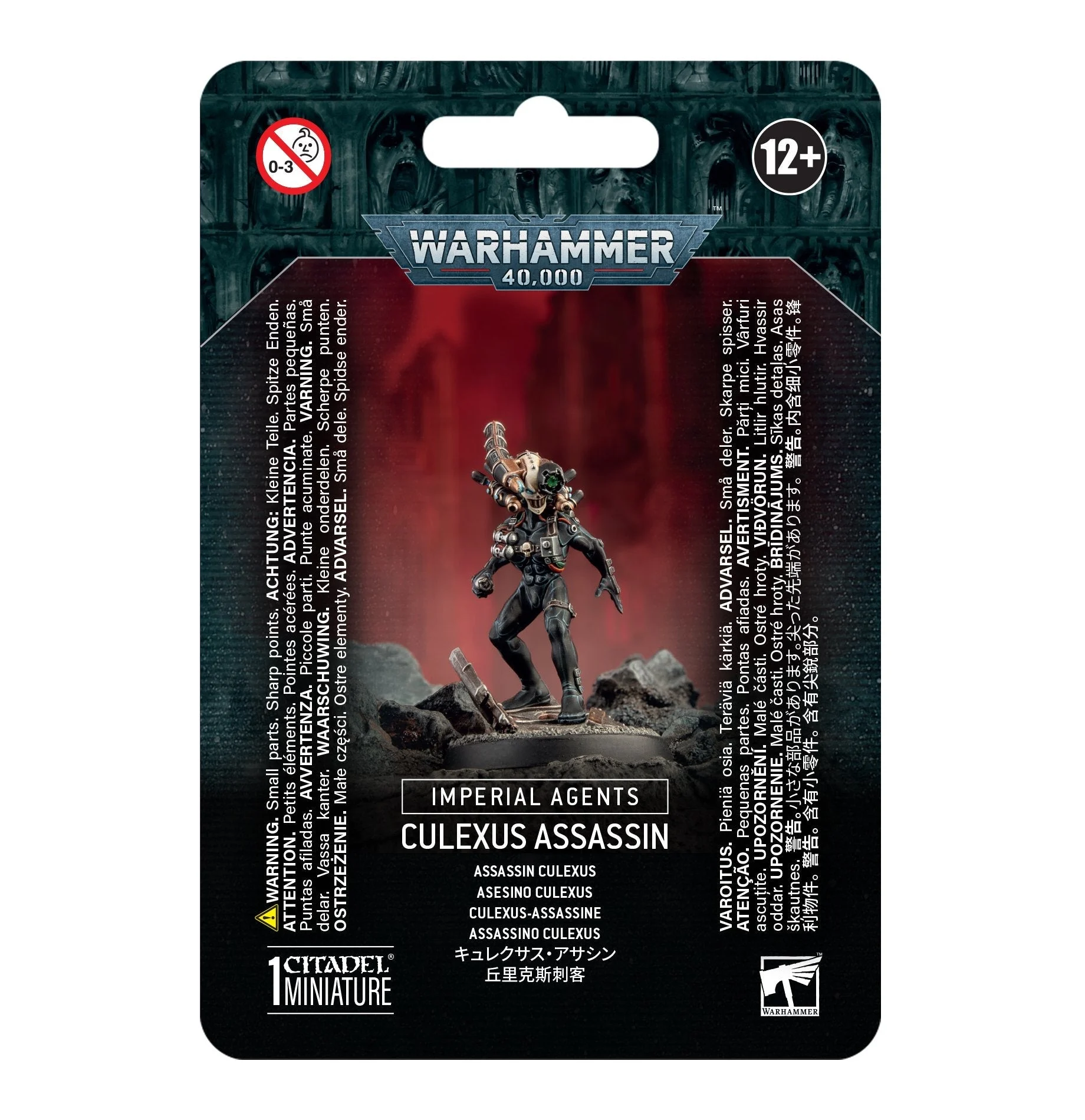 Warhammer 40K Imperial Agents Culexus Assassin
