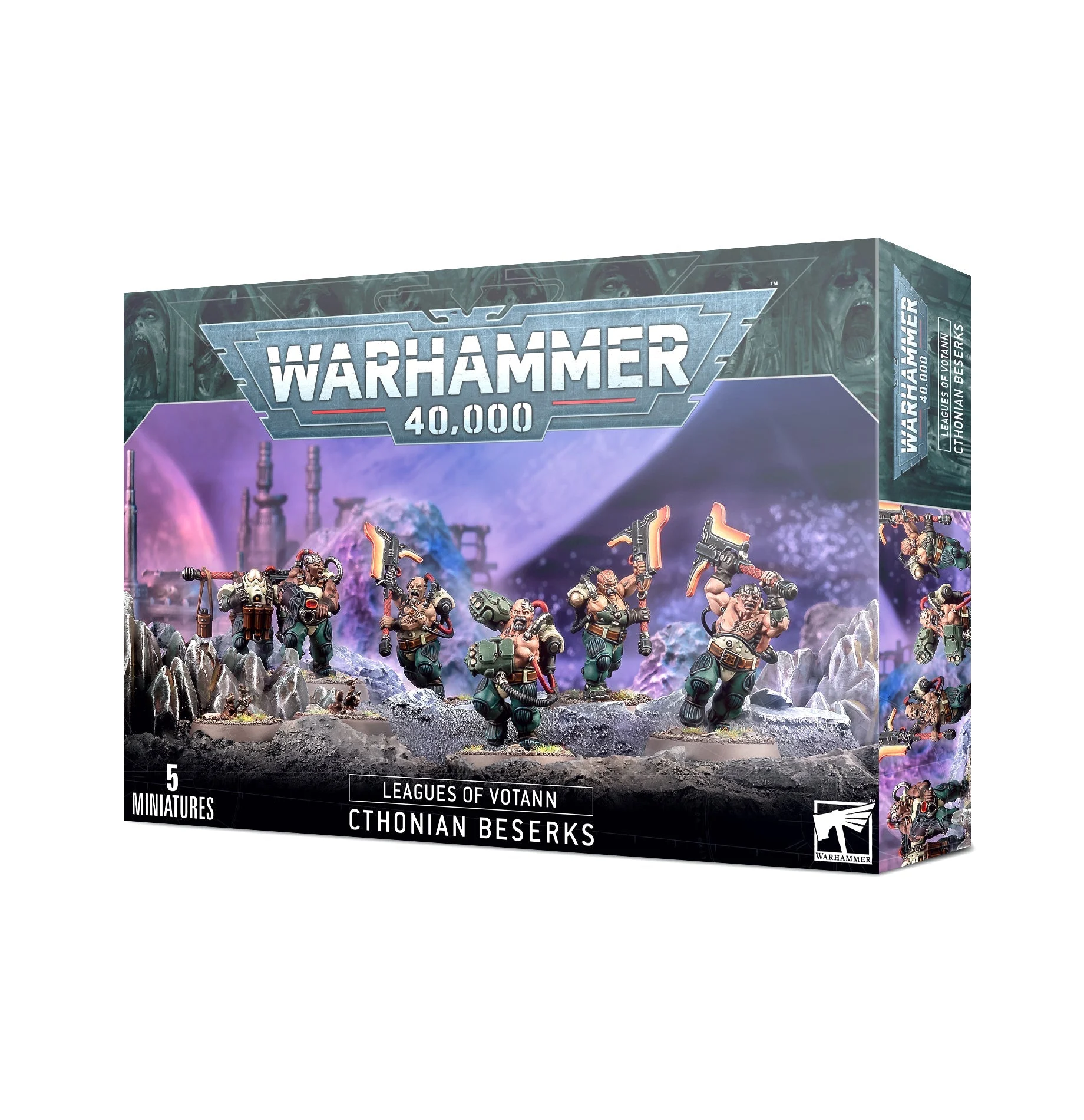 Warhammer 40K Leagues of Votann Cthonian Berserkers