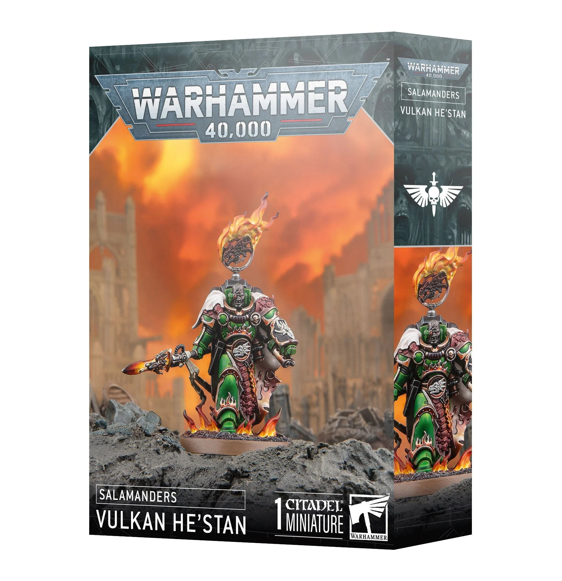 Warhammer 40K Salamanders Vulkan He'stan