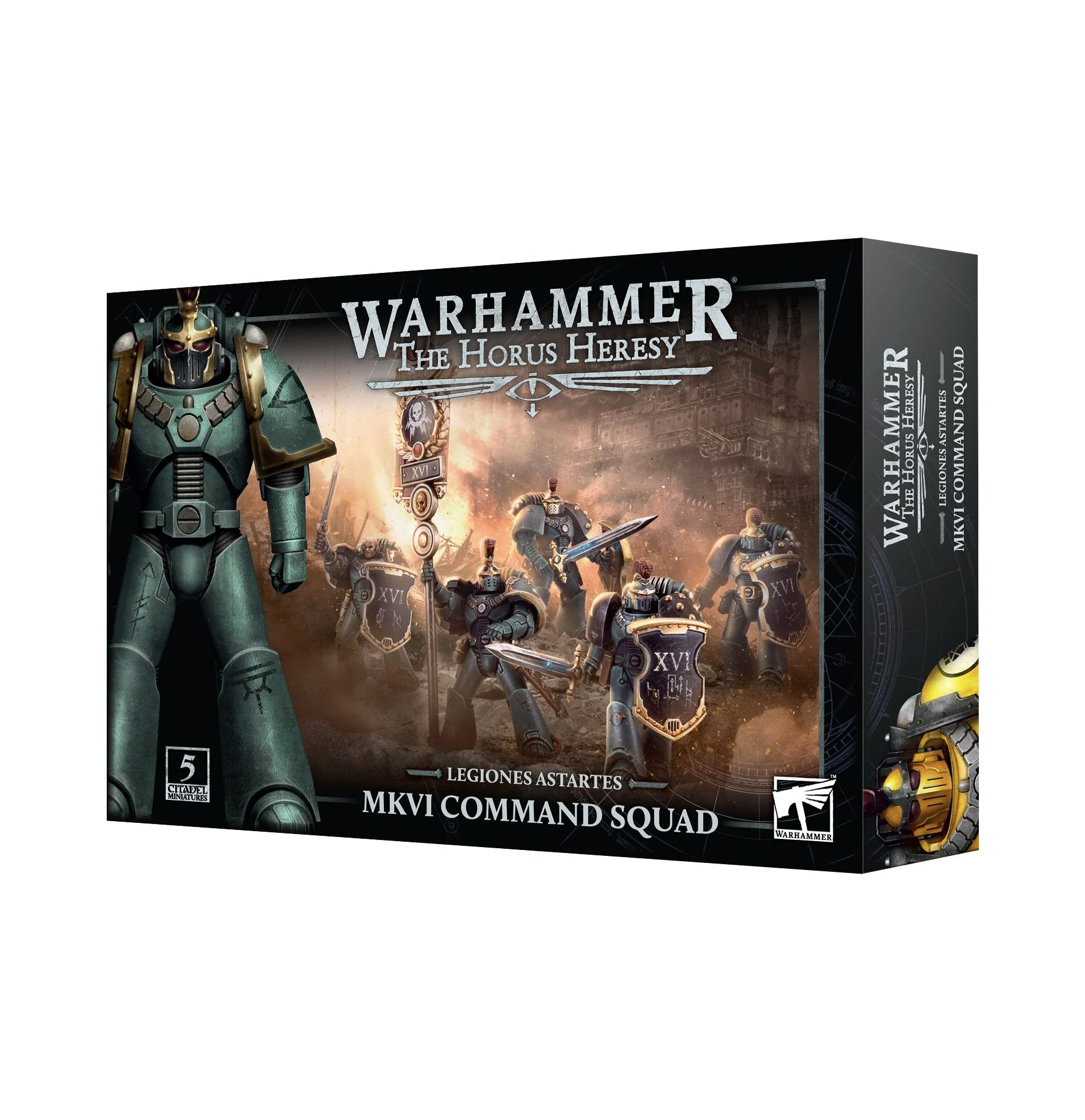 Warhammer Horus Heresy Legiones Astartes MKVI Command Squad