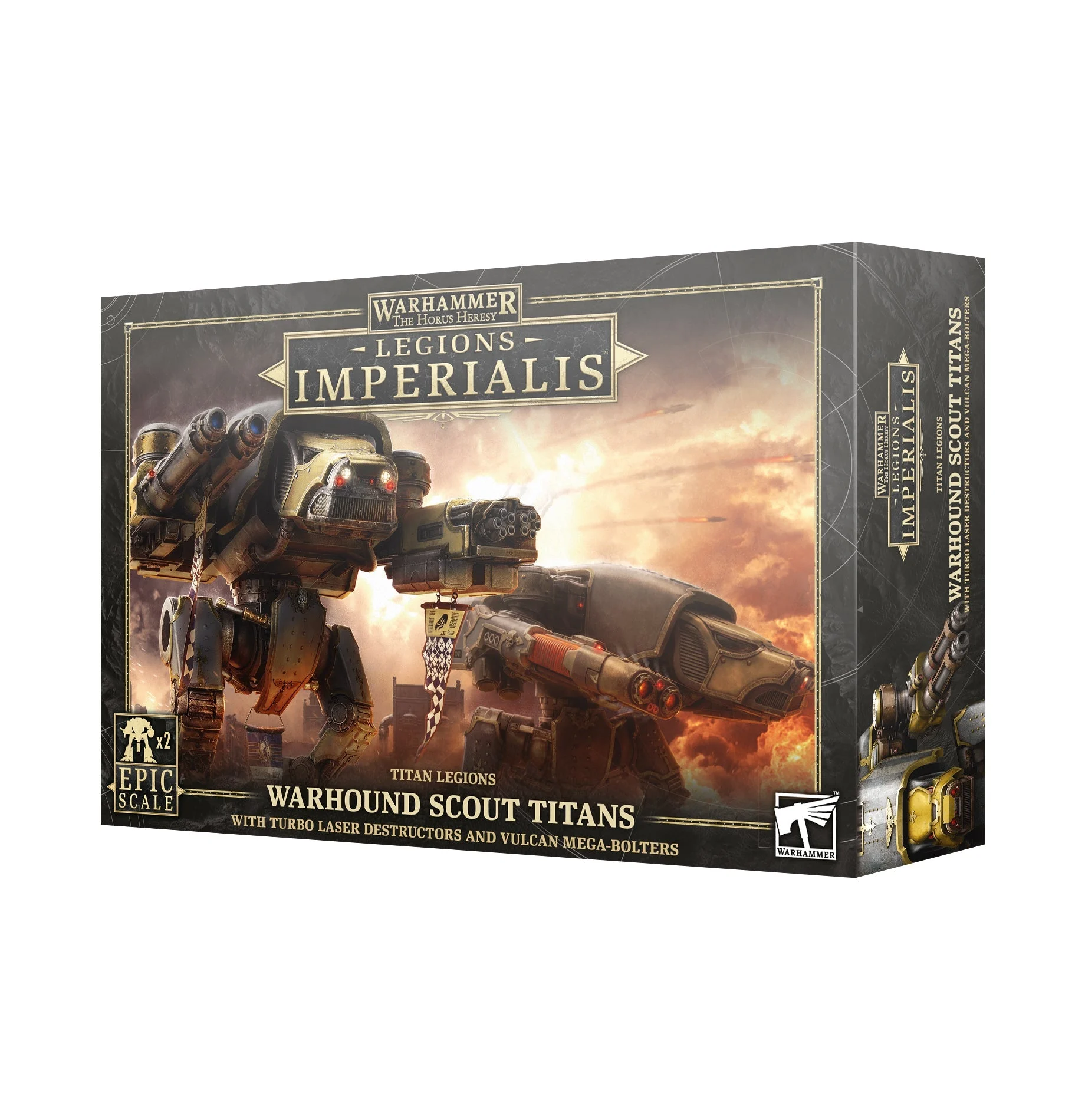 Warhammer Horus Heresy Legions Imperialis Warhound Scout Titans