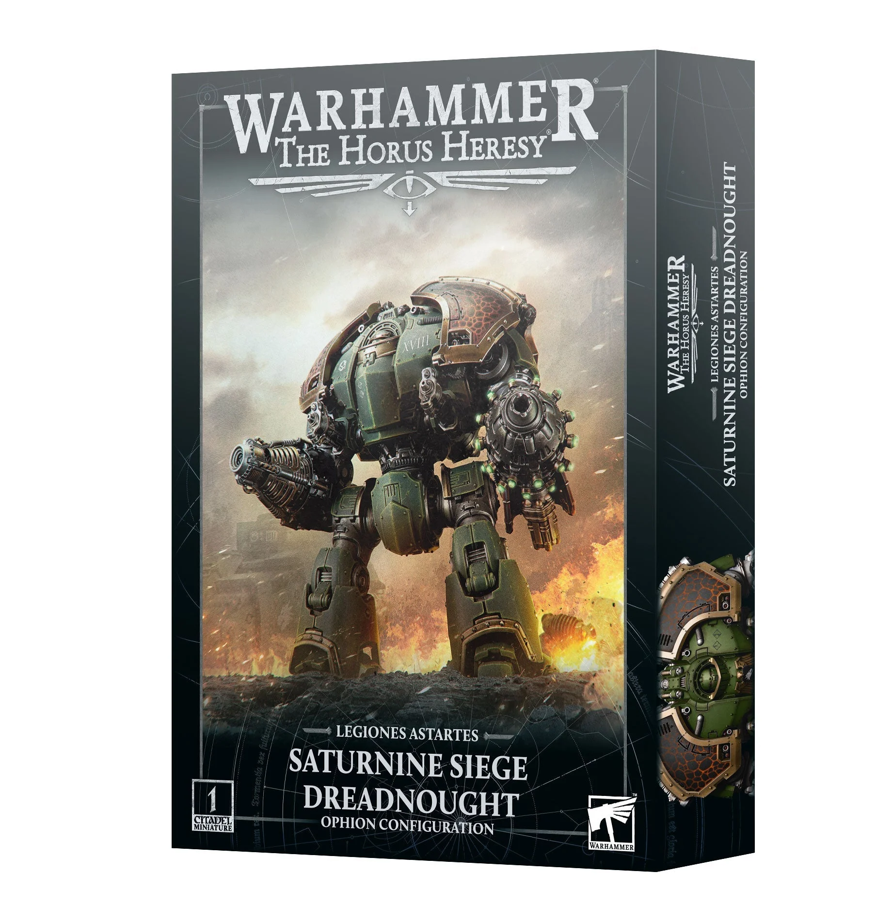 Warhammer Horus Heresy Saturnine Siege Dreadnought Ophion Configuration