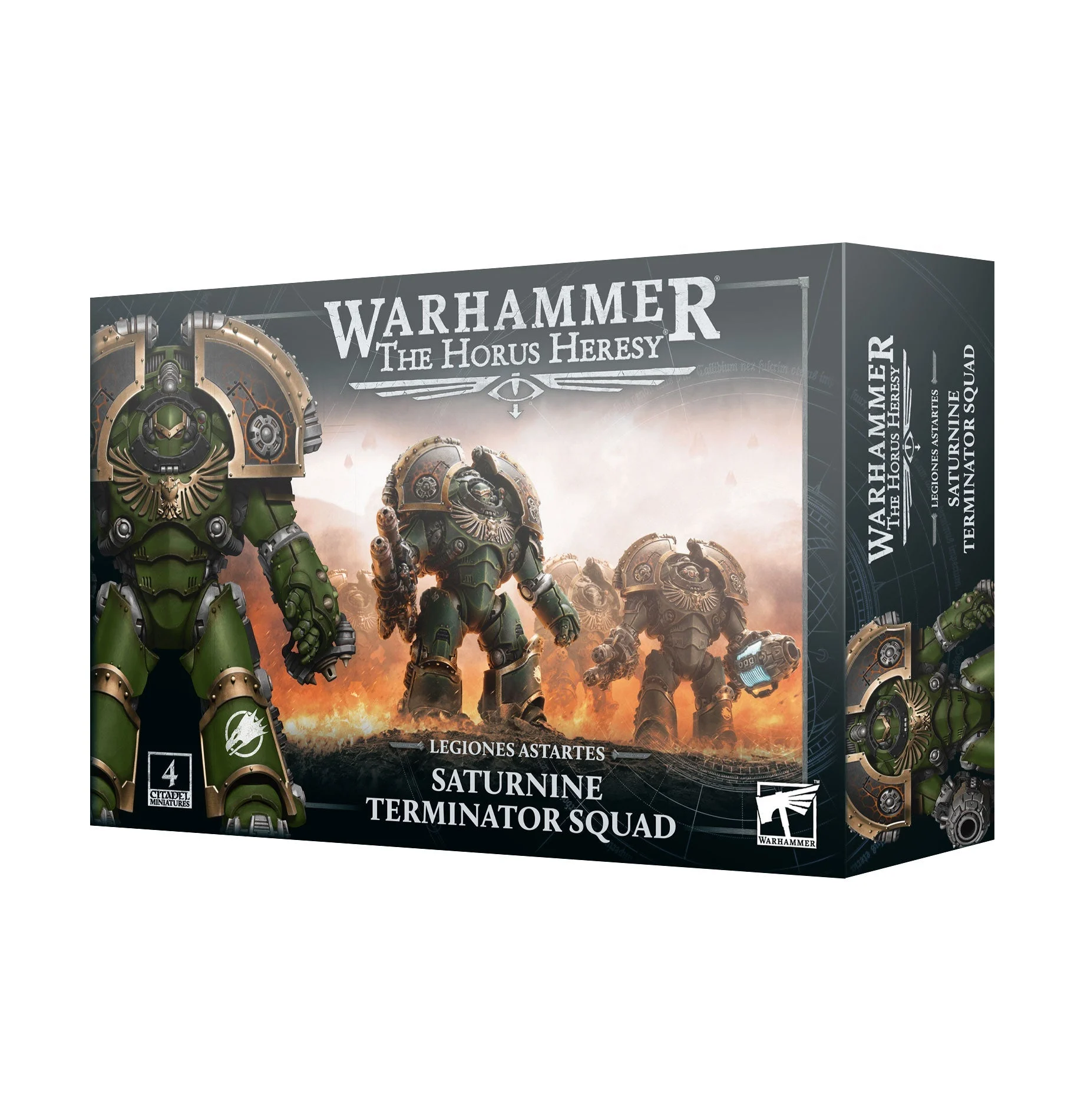 Warhammer Horus Heresy Saturnine Terminator Squad