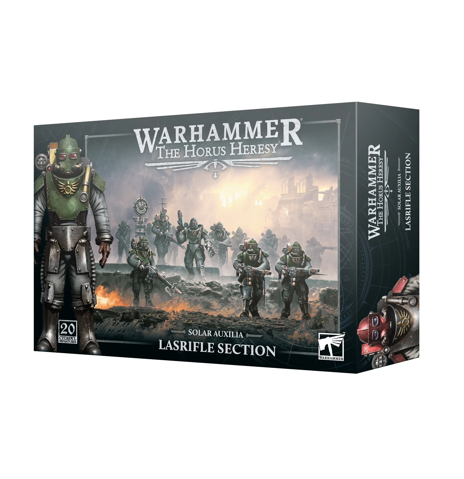 Warhammer Horus Heresy Solar Auxilia Lasrifle Section