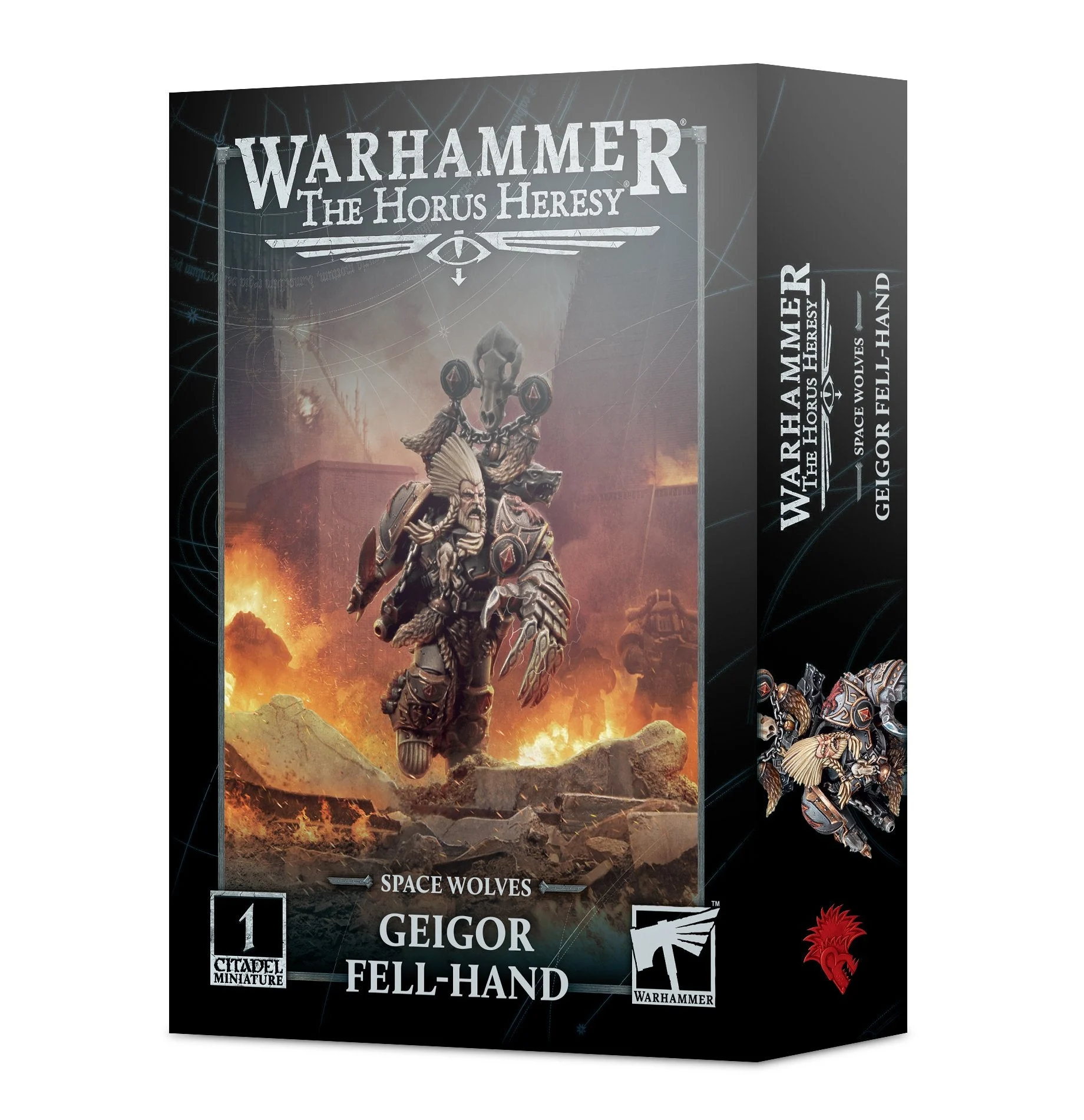 Warhammer Horus Heresy Space Wolves Geigor Fell-Hand