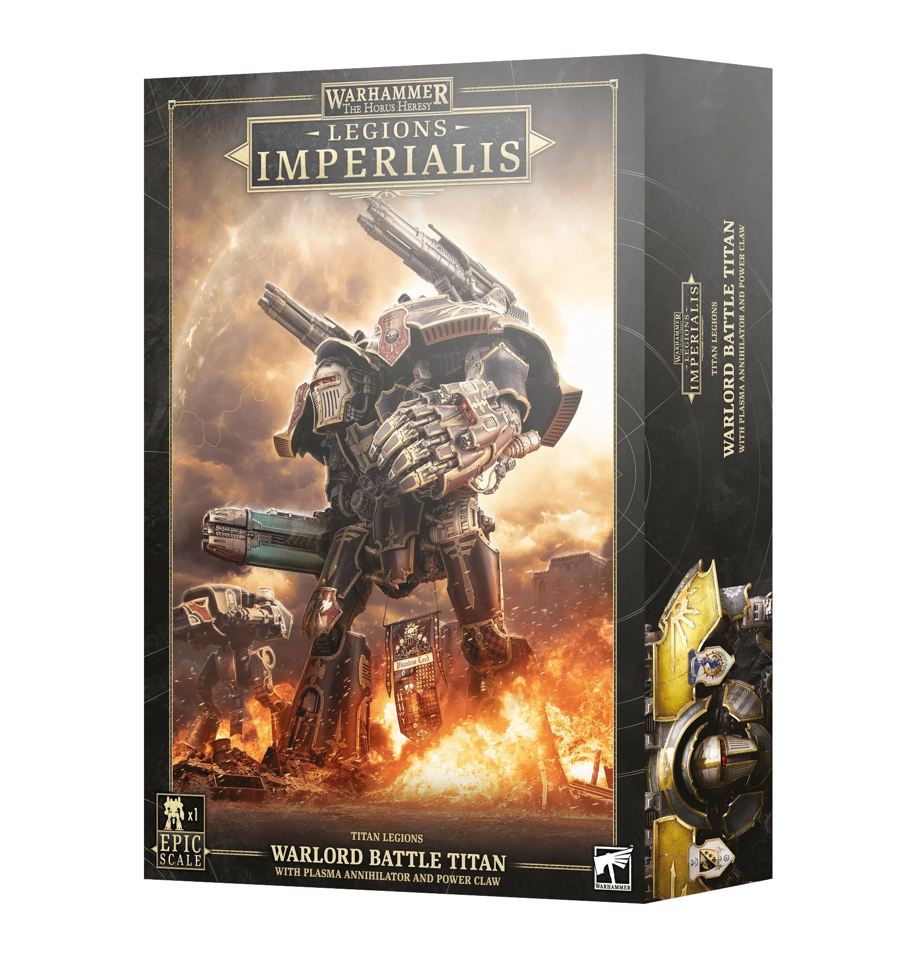 Warhammer Horus Heresy Warlord Titan with Plasma Annihilator