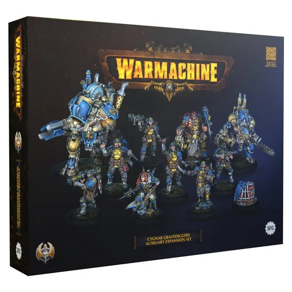 Warmachine: Cygnar Gravediggers Auxiliary Expansion