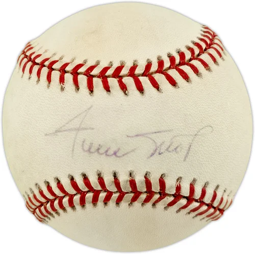 Willie Mays Autographed Official NL Baseball San Francisco Giants Beckett BAS #AE85118