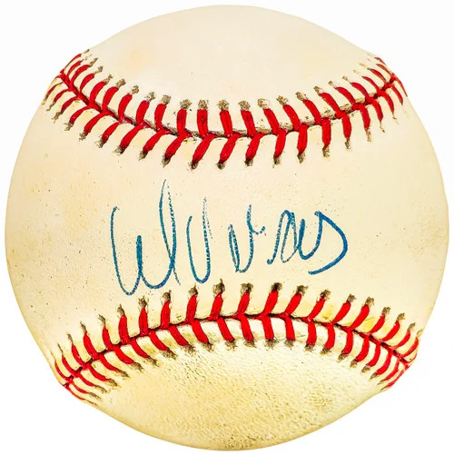 Wilton Veras Autographed Official AL Baseball Boston Red Sox Beckett BAS QR #BH039053