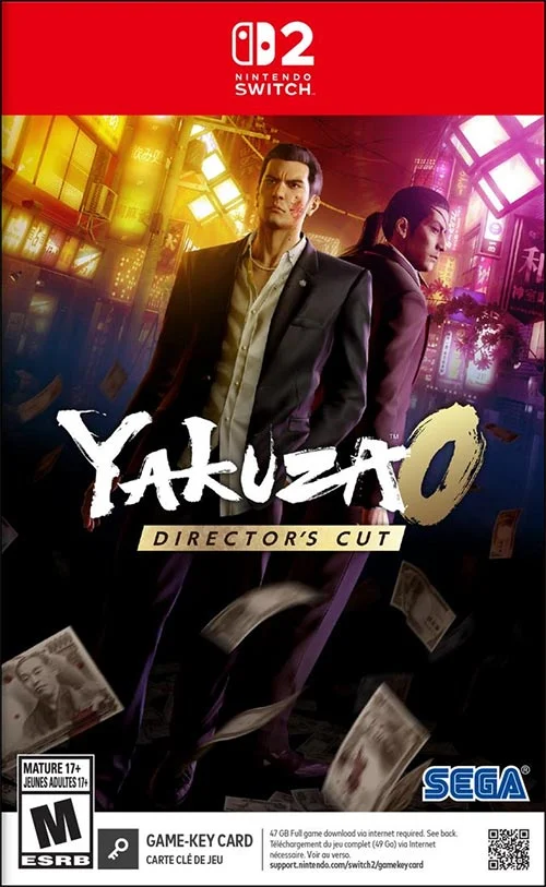 Yakuza 0 Directors Cut (Game-Key Card)(SWI2)