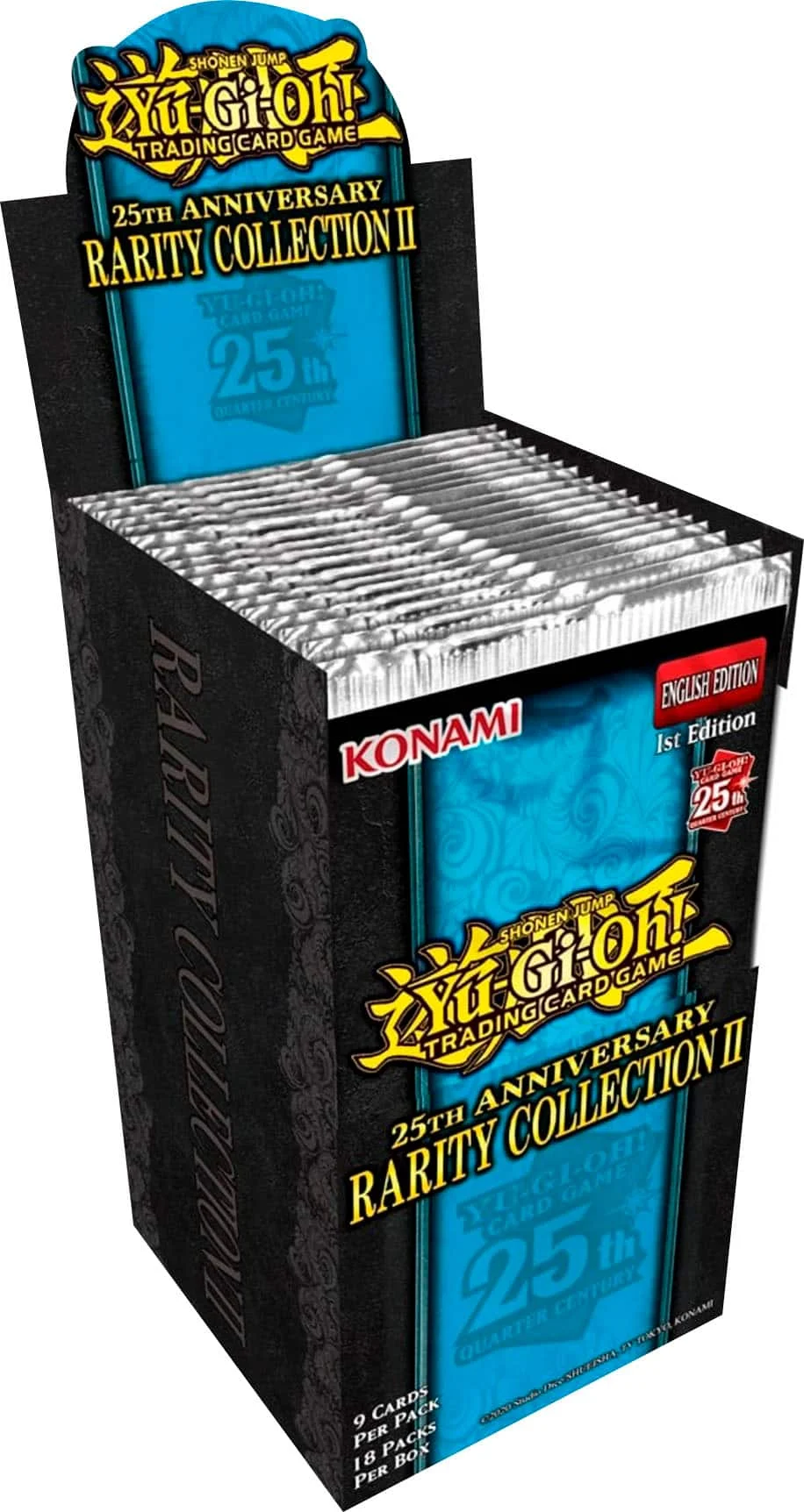 Yu-Gi-Oh! CCG: Booster Box: 25th Anniversary: Rarity Collection 2 (18 Packs)