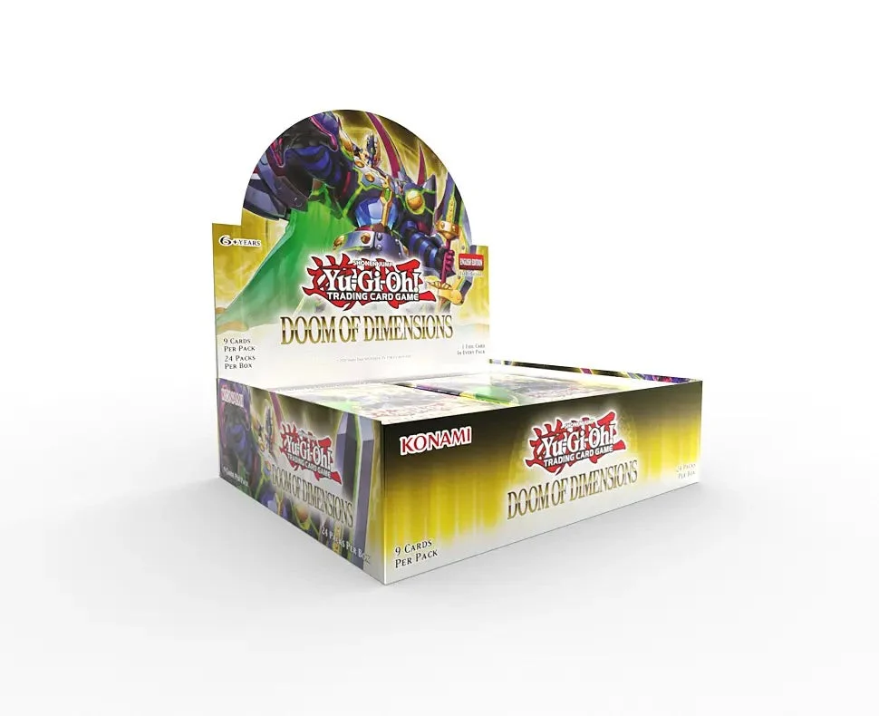 Yu-Gi-Oh! CCG: Core Booster Box: Doom of Dimensions Booster Box - 24 Packs