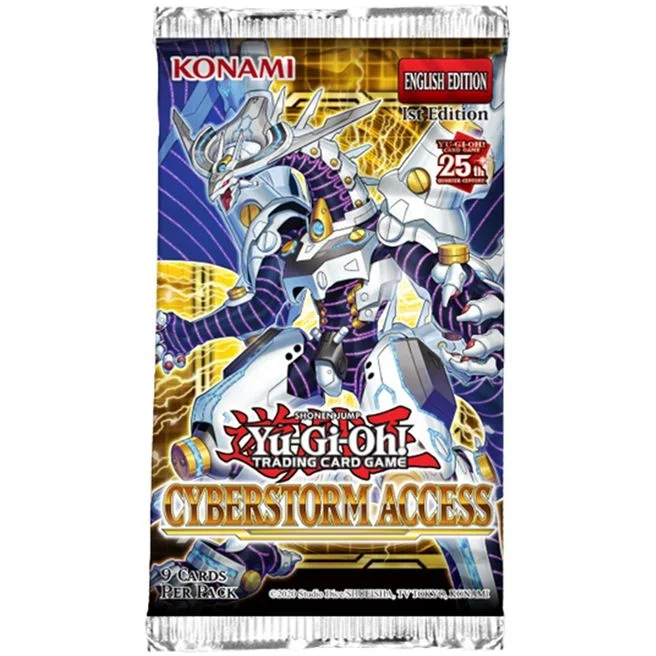 Yu-Gi-Oh! Cyberstorm Access Booster Pack (9 cards)