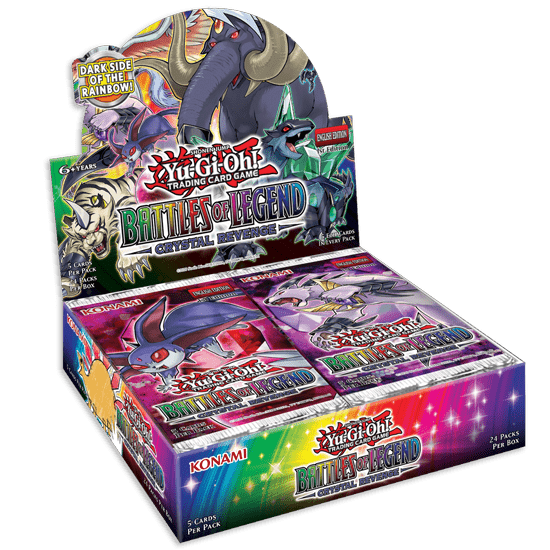 Yu-Gi-Oh! TCG Battles of Legend Crystal Revenge Booster Box