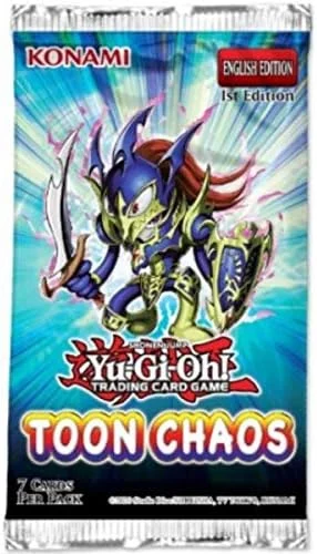 Yu-Gi-Oh TOCHRU Toon Chaos Booster Pack 1st Edition - 7 Cards