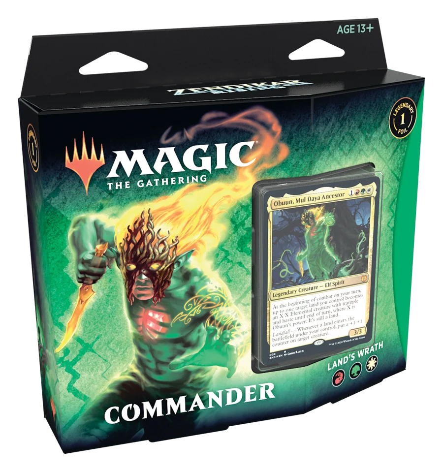 Zendikar Rising Commander Decks - Land's Wrath